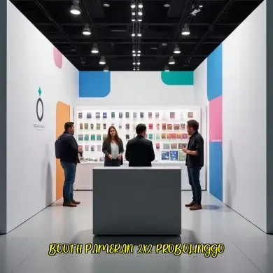 Booth Pameran 2x2 Probolinggo